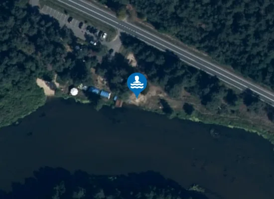 Satellite image of Kąpielisko Teofilów