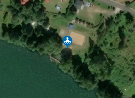 Satellite image of Plaża w Zdbicach