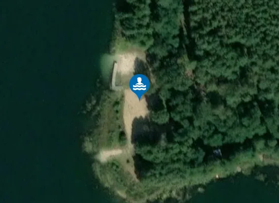 Satellite image of Plaża nad Jeziorem Rokitno