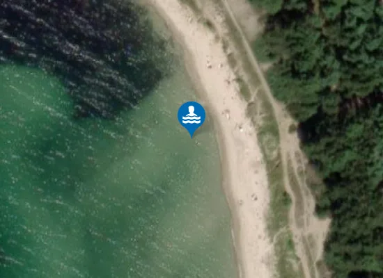 Satellite image of LYSTSKOVEN