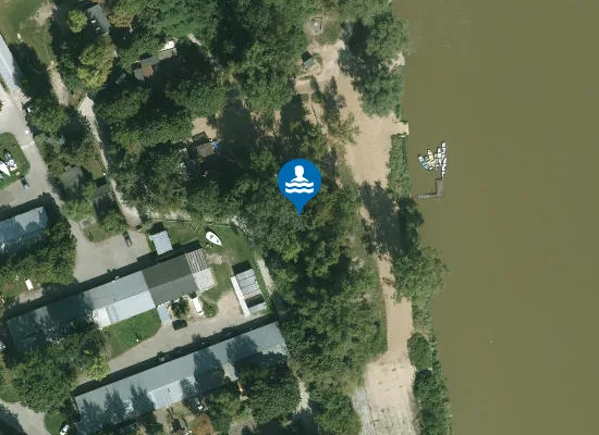 Satellite image of Plaża Żoliborska