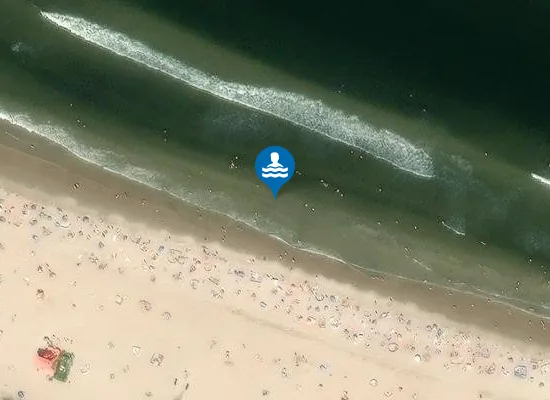 Satellite image of Kąpielisko Morskie Świnoujście Uznam Zachód