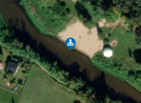 Satellite image of Zacisze