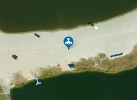 Satellite image of Przystań Brzegi