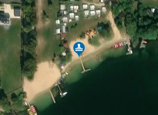 Satellite image of Plaża Jezioro Białe