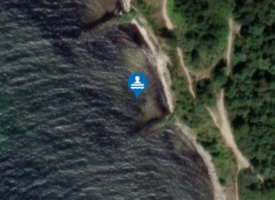 Satellite image of RØNNE 500 M SYD