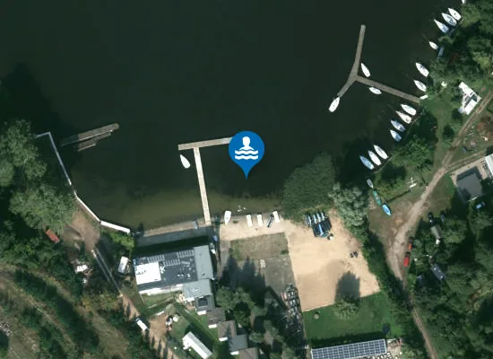 Satellite image of Kąpielisko Kaskada