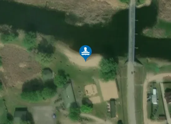 Satellite image of Plaża miejska w Goniądzu