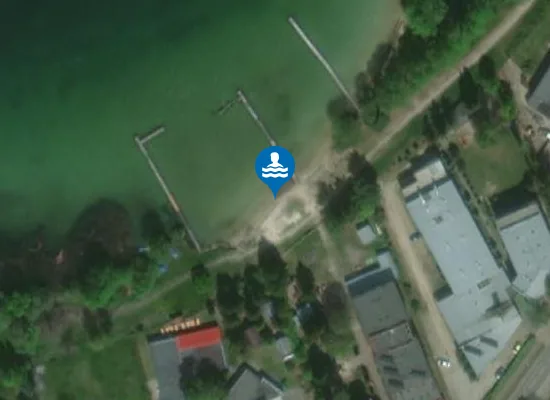 Satellite image of Plaża "Ośrodek Bankowy"