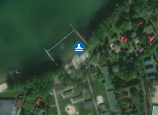 Satellite image of Plaża "Świtezianka"