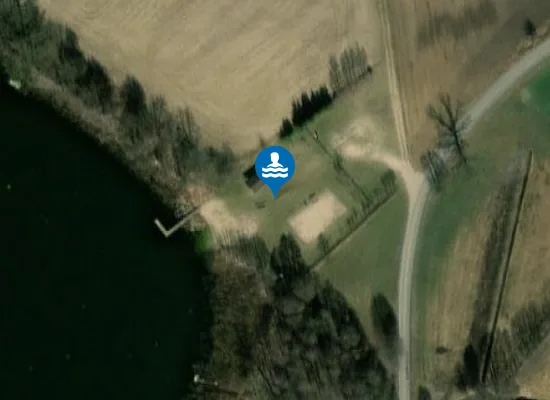 Satellite image of Plaża Więcbork - Czarmuń