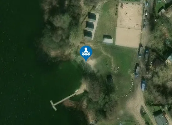 Satellite image of Plaża w Tuchomiu