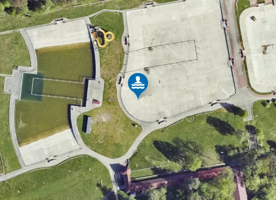 Satellite image of Kąpielisko Leśne