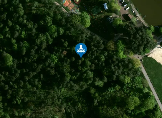 Satellite image of Ośrodek Rekreacyjny „Gwaruś”