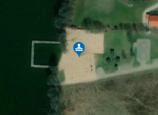 Satellite image of Plaża wiejska w Pieckach