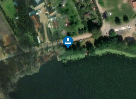 Satellite image of Plaża gminna Lepaki Wielkie