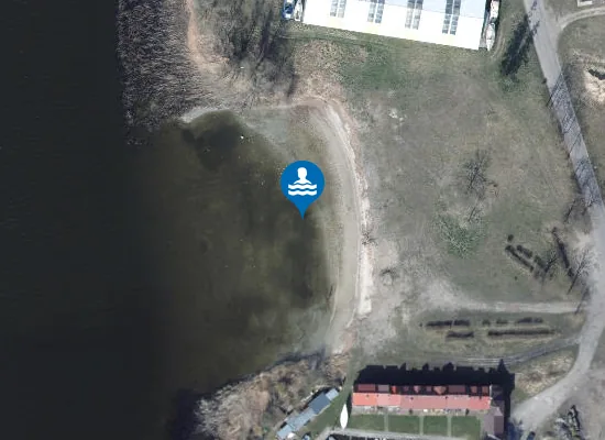 Satellite image of Dzika plaża