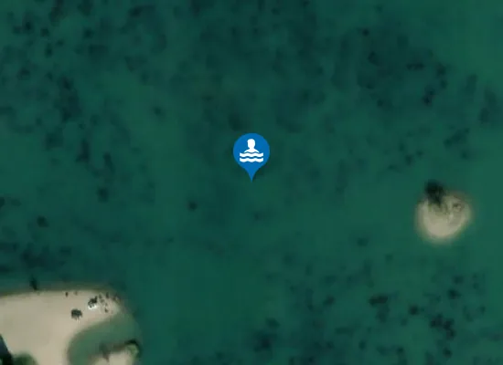 Satellite image of Kąpielisko Chorwacja