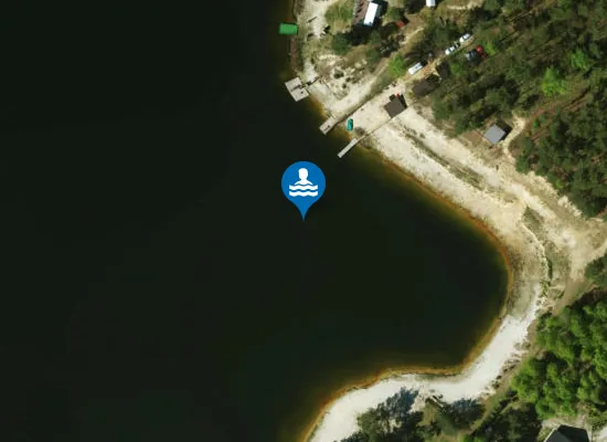 Satellite image of Manhattan Beach
