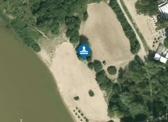 Satellite image of Plaża Rusałka