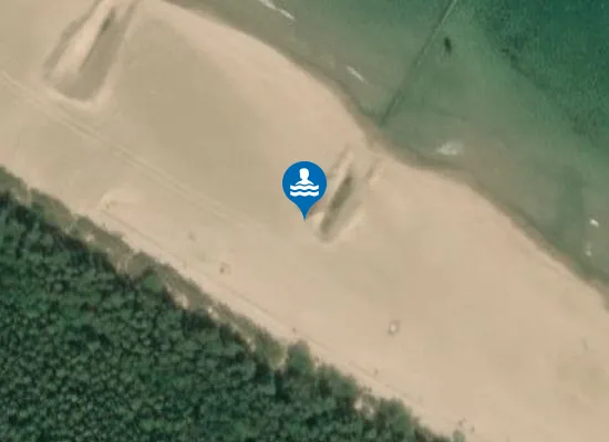 Satellite image of Plaża nudystów w Chałupach