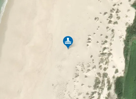 Satellite image of Praia Naturistas da Costa Nova em Aveiro
