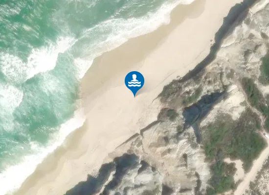 Satellite image of Praia Frincha Grande
