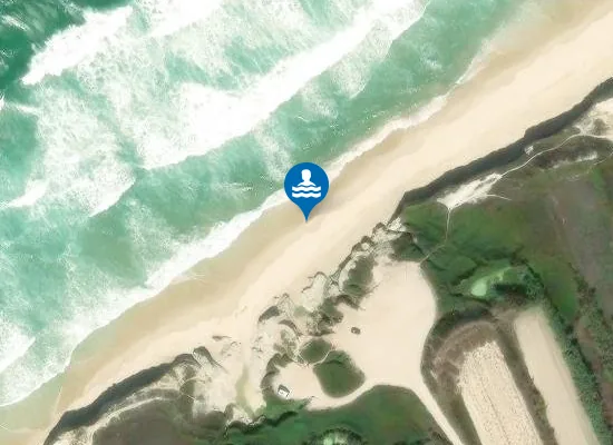 Satellite image of Praia do Pico da Mota