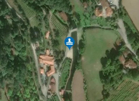 Satellite image of Praia Fluvial de Oliveira