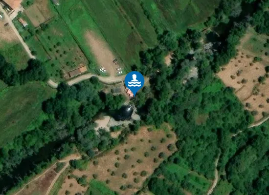 Satellite image of Praia Fluvial de Paul