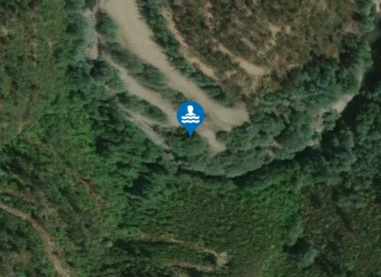 Satellite image of Praia das Fidalgas