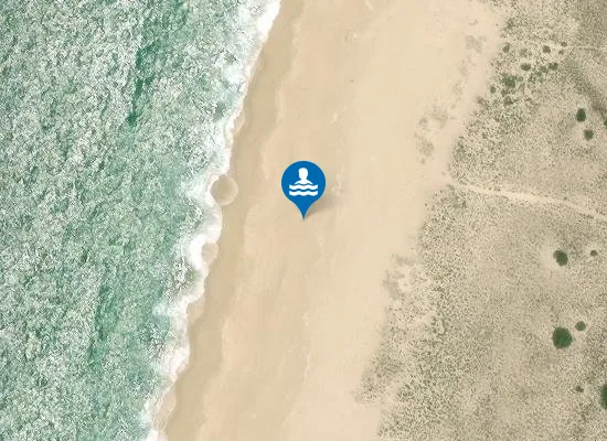 Satellite image of Praia da Sesmaria