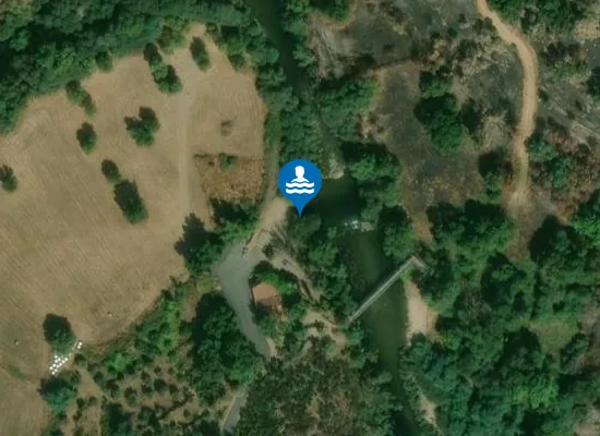 Satellite image of Açude