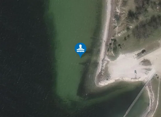 Satellite image of MARBÆK STRAND