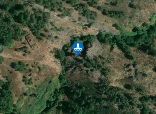 Satellite image of Cascata da Cabroeira