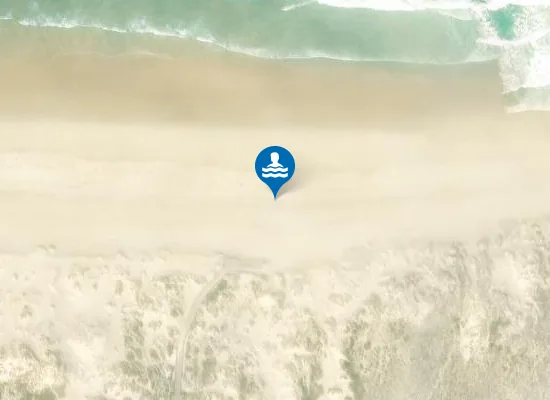 Satellite image of Praia da Baía