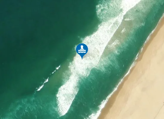 Satellite image of Praia da Foz do Sizandro