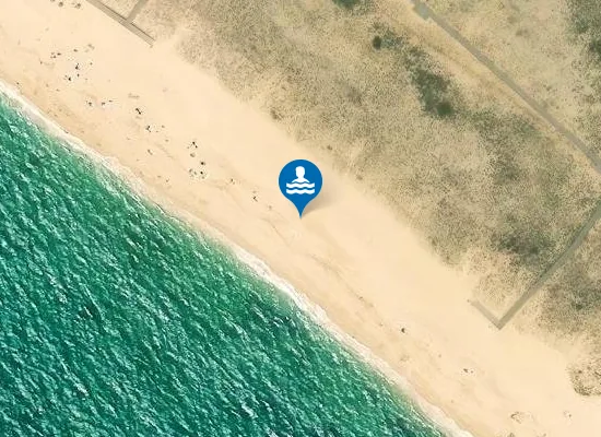 Satellite image of Praia dos Salgados