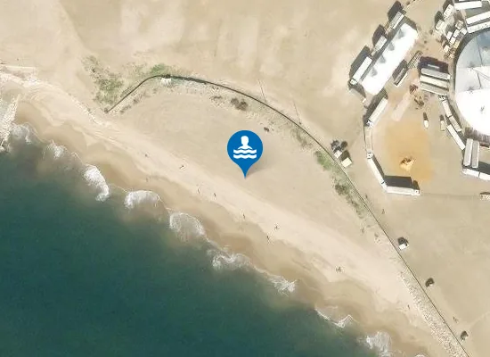 Satellite image of Praia do Dafundo