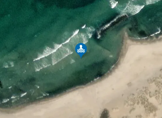 Satellite image of LISELEJE, OFFENTLIG BADESTRAND