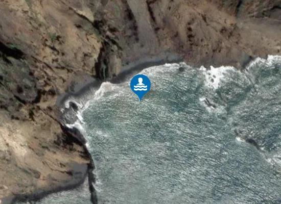 Satellite image of Praia do Furado