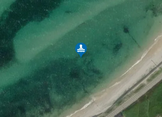 Satellite image of RÅGELEJE STRAND