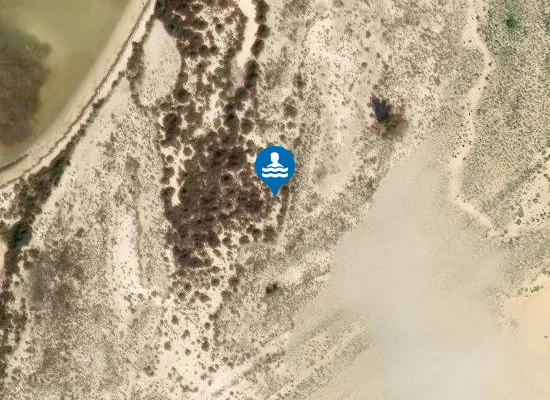 Satellite image of Praia da Culatra