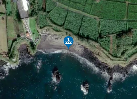 Satellite image of Praia de Calhau D'Areia