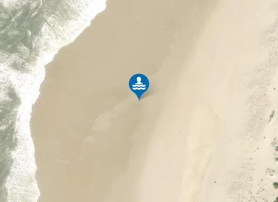 Satellite image of Praia do Areão