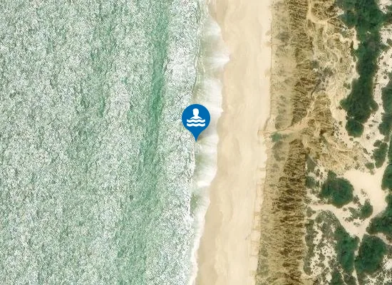 Satellite image of Praia do Pinheirinho
