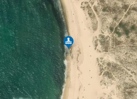 Satellite image of Praia Carreiro da Fazenda