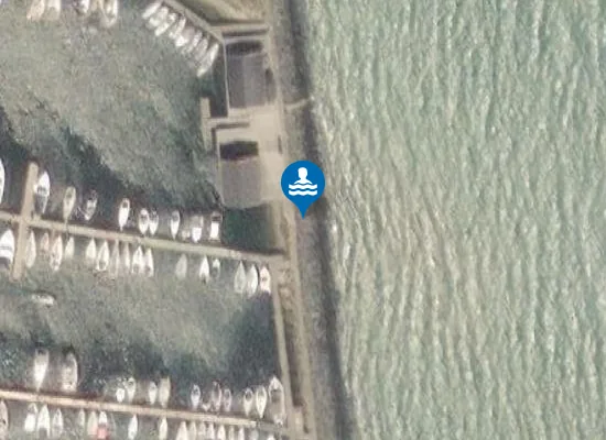 Satellite image of ØSTMOLEN GILLELEJE HAVN