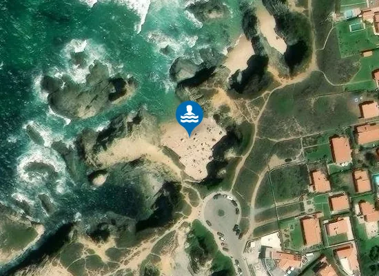 Satellite image of Praia do Banho