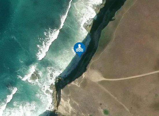 Satellite image of Praia da Pipa